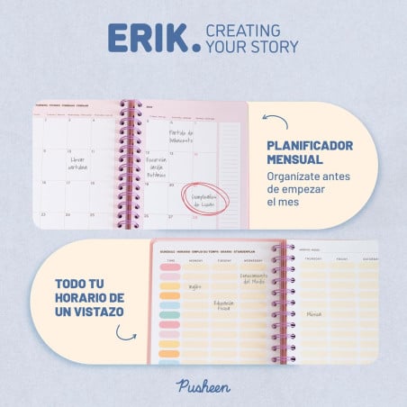 Agenda Escolar 26/27 Pusheen Fruits