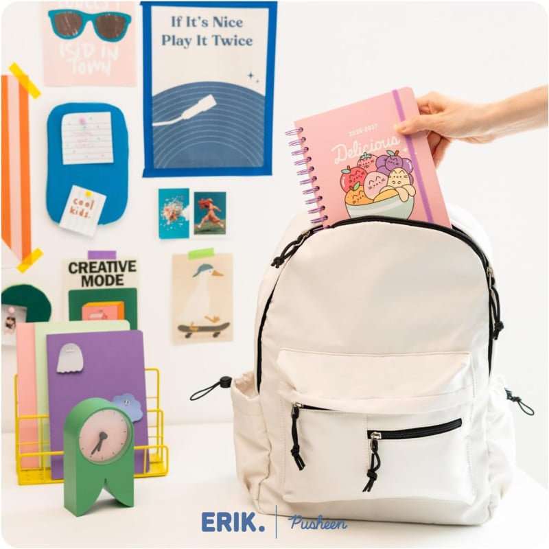 Agenda Escolar 26/27 Pusheen Fruits