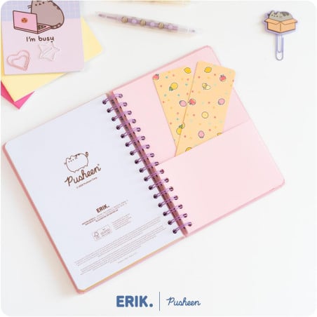 Agenda Escolar 26/27 Pusheen Fruits