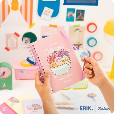 Agenda Escolar 26/27 Pusheen Fruits