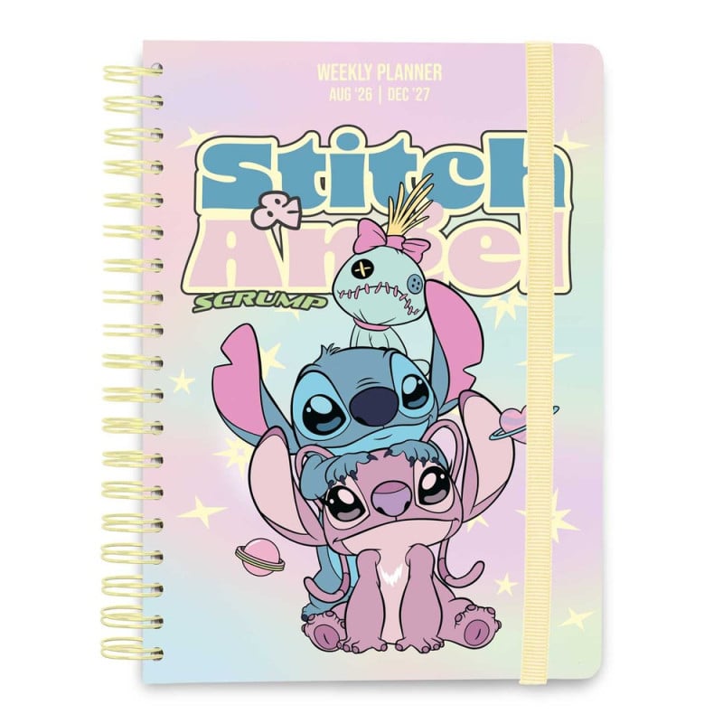 Agenda Escolar 26/27 Stitch Y Angel De Grupo Erik