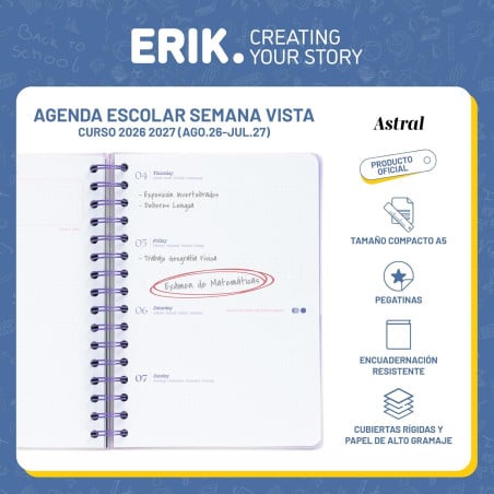 Agenda Escolar 26/27 Astral