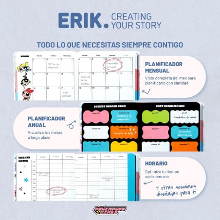 Agenda Escolar 26/27 Las Supernenas