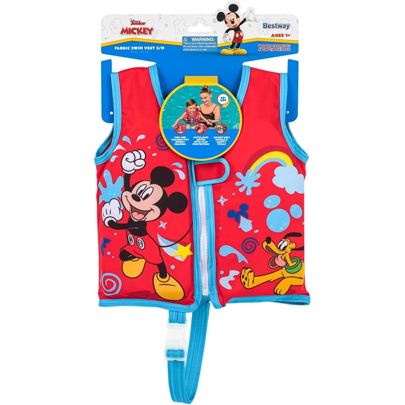 Chaleco De Flotación Foam Mickey Mouse Talla S/M