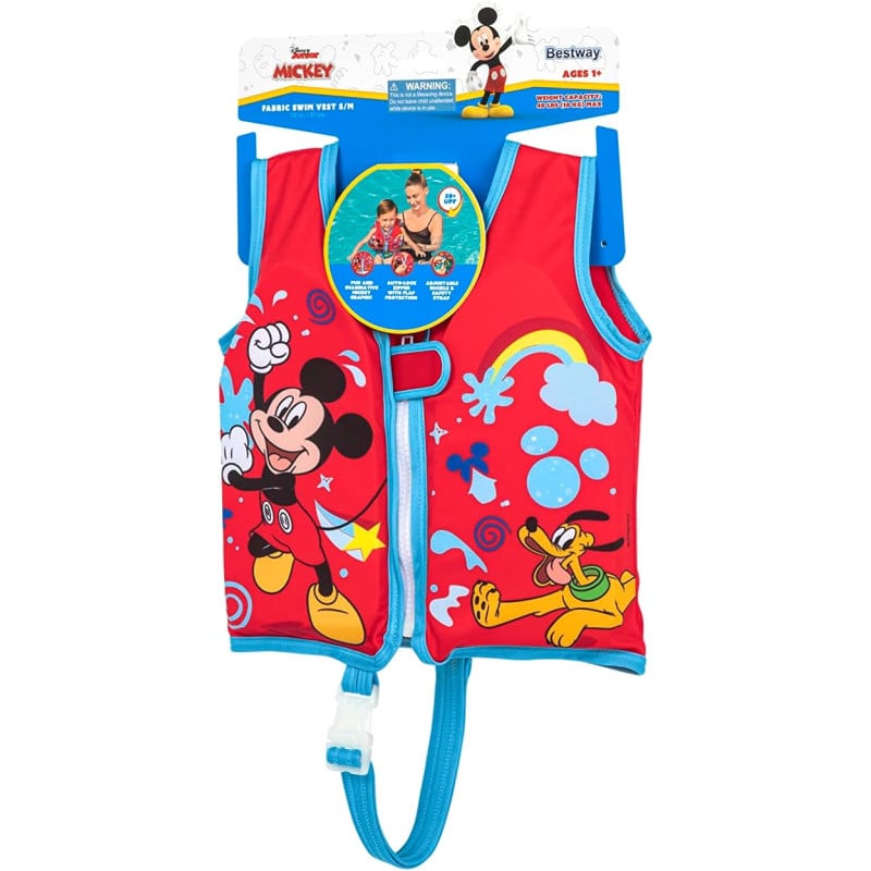 Chaleco De Flotación Foam Mickey Mouse Talla S/M