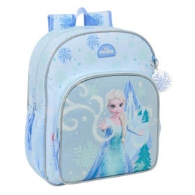 Mochila Escolar Frozen Adaptable A Carro 32 Cm De Safta