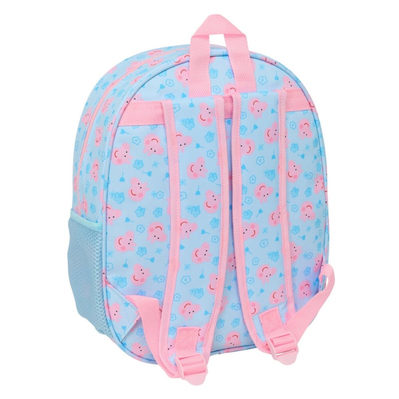 Mochila Infantil Peppa Pig 3D 27 Cm