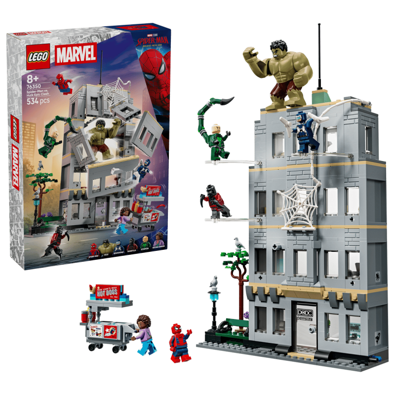LEGO Marvel Spider-Man Vs Hulk Choque Épico 76350 De LEGO