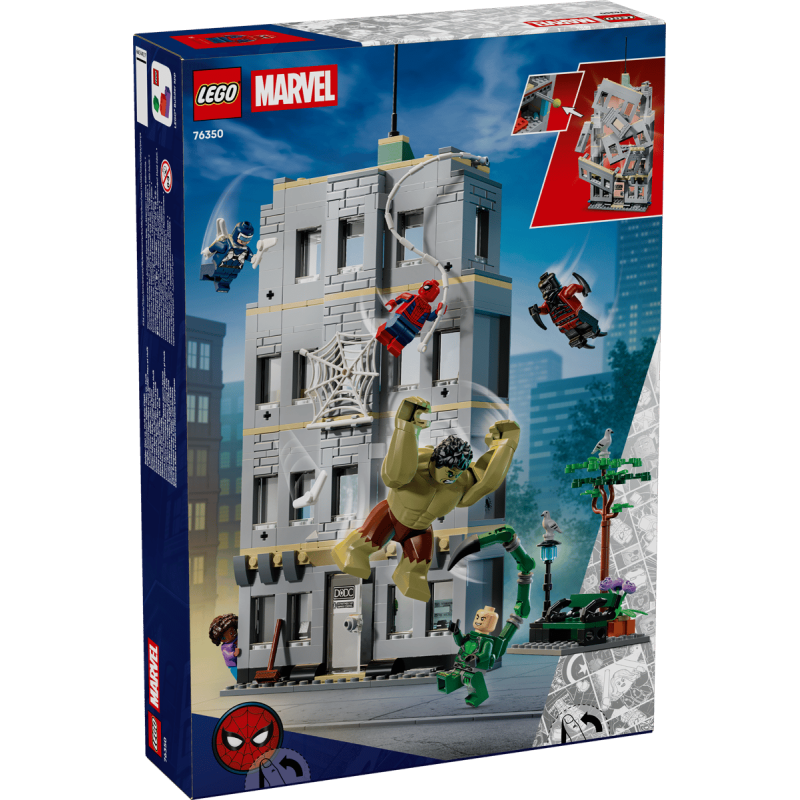 LEGO Marvel Spider-Man Vs Hulk Choque Épico 76350