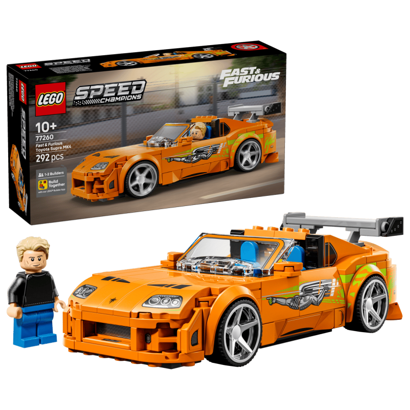 LEGO Speed Champions Toyota Supra MK4 De A Todo Gas 77260 De LEGO