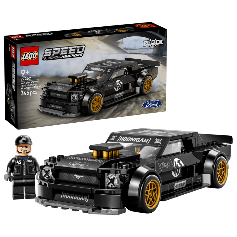 LEGO Speed Champions Ford Mustang Hoonicorn V1 De Ken Block 65 77262 De LEGO