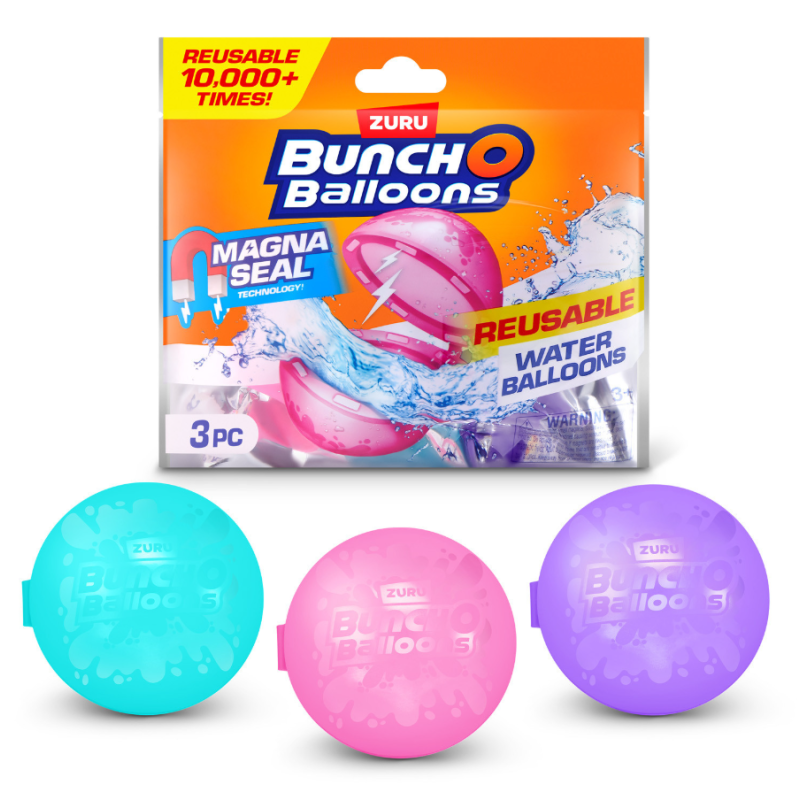 Globos Reutilizables 3 Unidades Zuru