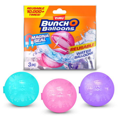 Globos Reutilizables 3 Unidades Zuru