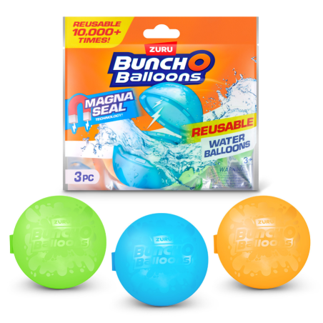 Globos Reutilizables 3 Unidades Zuru