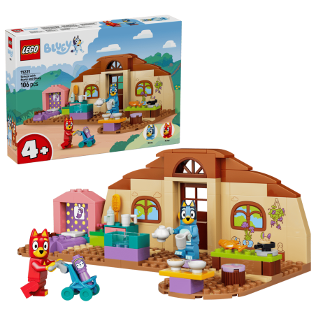 LEGO Bluey Escuela Con Rusty Y Bluey 11221 De LEGO