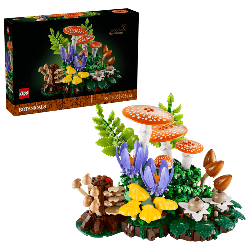 LEGO Botanicals Setas Del Bosque 11505 De LEGO