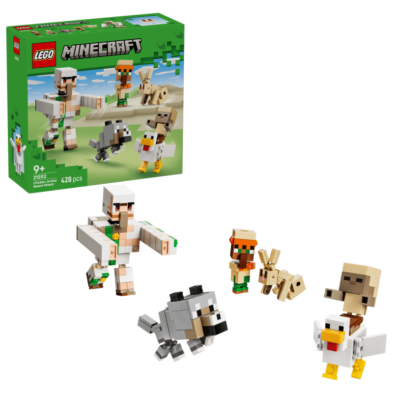 LEGO Minecraft Ataque Del Jinete Avícola En El Desierto 21592 De LEGO