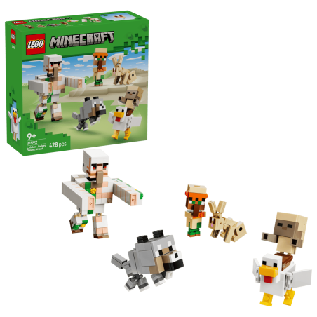 LEGO Minecraft Ataque Del Jinete Avícola En El Desierto 21592 De LEGO