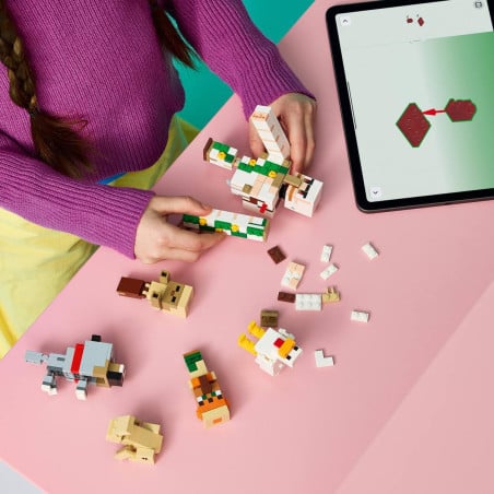 LEGO Minecraft Ataque Del Jinete Avícola En El Desierto 21592