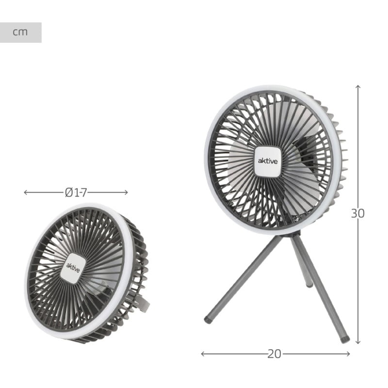 Ventilador Eléctrico De Sobremesa 3 En 1