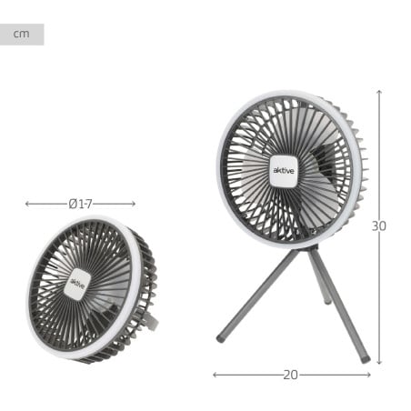Ventilador Eléctrico De Sobremesa 3 En 1