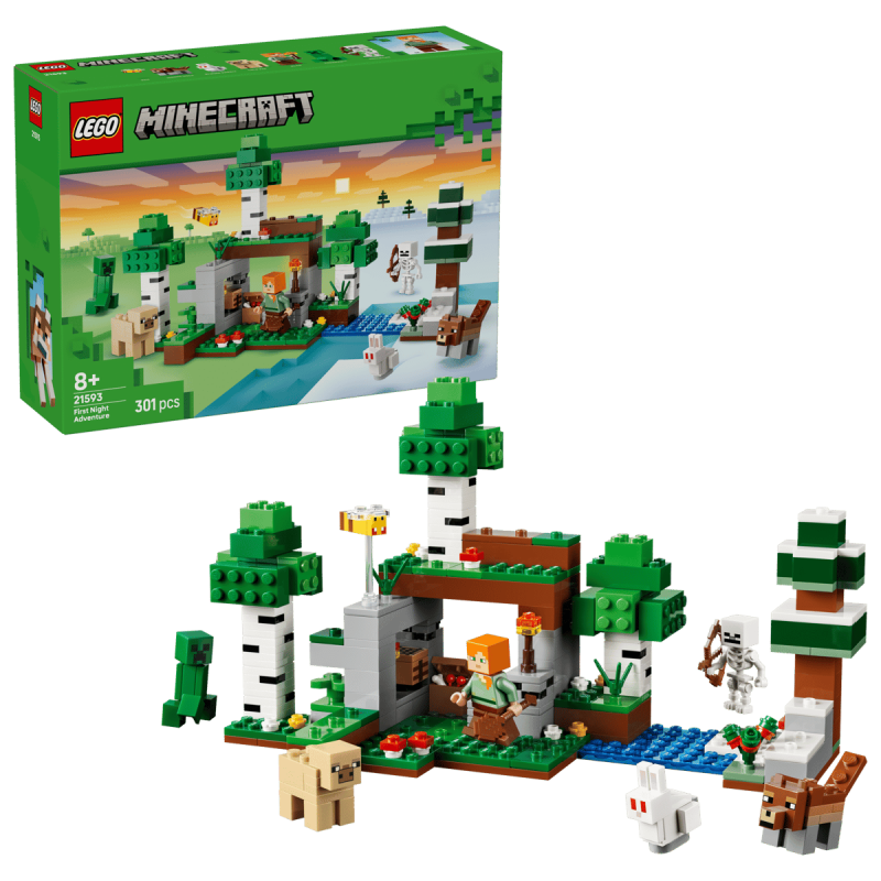 LEGO Minecraft Aventura de la Primera Noche 21593 De LEGO