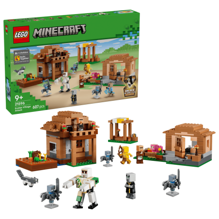 LEGO Minecraft Ataque Del Evocador A La Aldea 21596 De LEGO