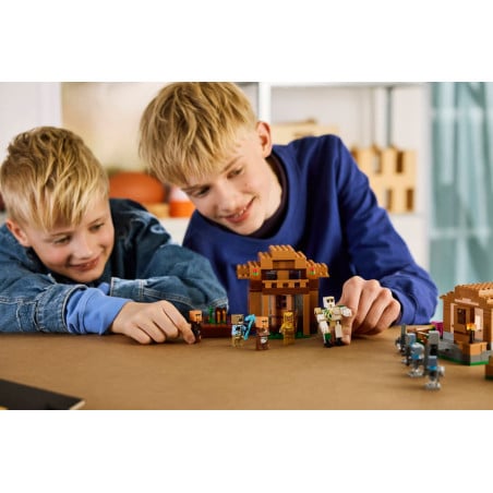 LEGO Minecraft Ataque Del Evocador A La Aldea 21596