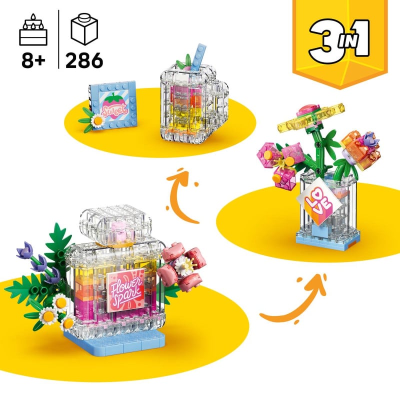 LEGO Creator Frasco Decorativo De Perfume Floral 31383