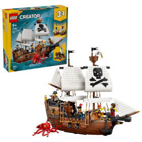 LEGO Creator Barco Pirata Clásico 31387 De LEGO