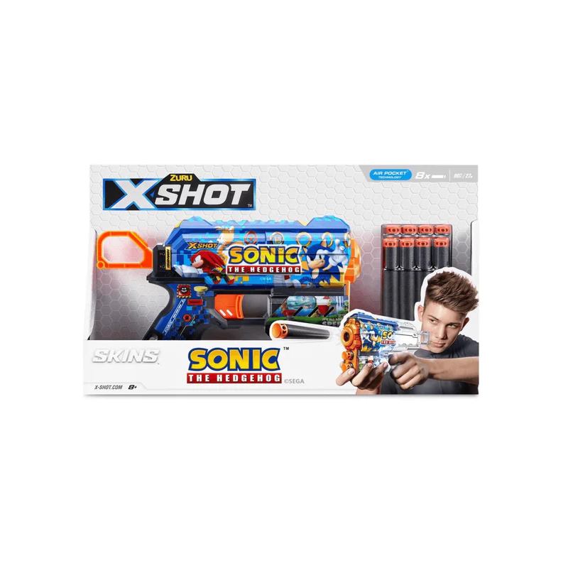 Lanzadardos Xshot Sonic 8 Dardos