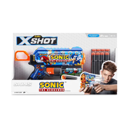 Lanzadardos Xshot Sonic 8 Dardos