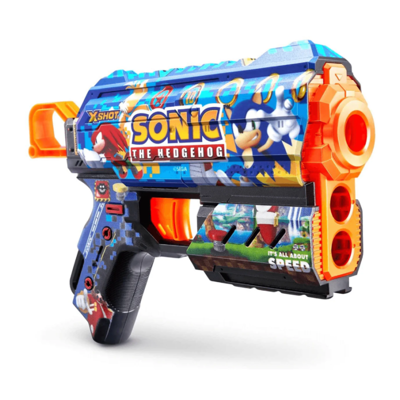 Lanzadardos Xshot Sonic 8 Dardos
