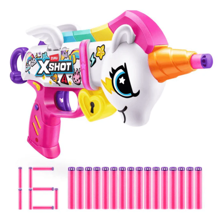 Lanzador Xshot Blastercorn 16 Dardos
