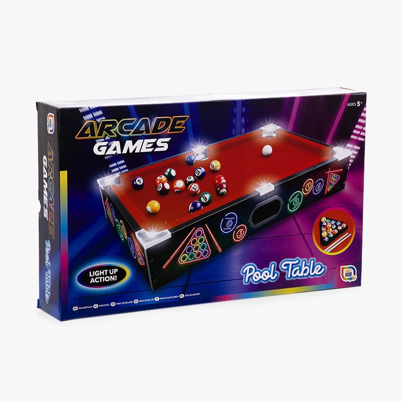 Mesa De Billar Con Led Arcade