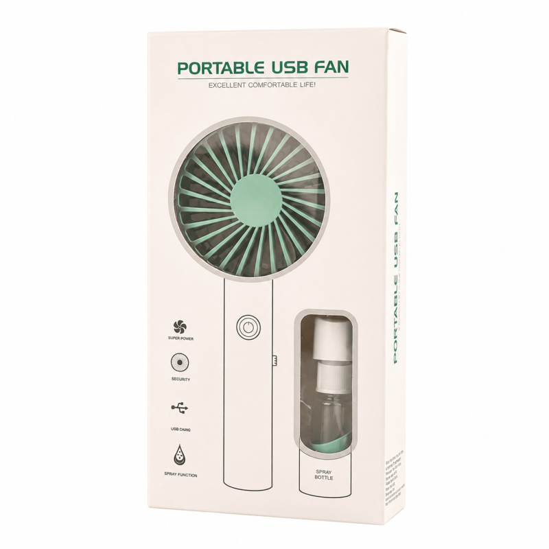 Ventilador Animales Con Vaporizador Surtido