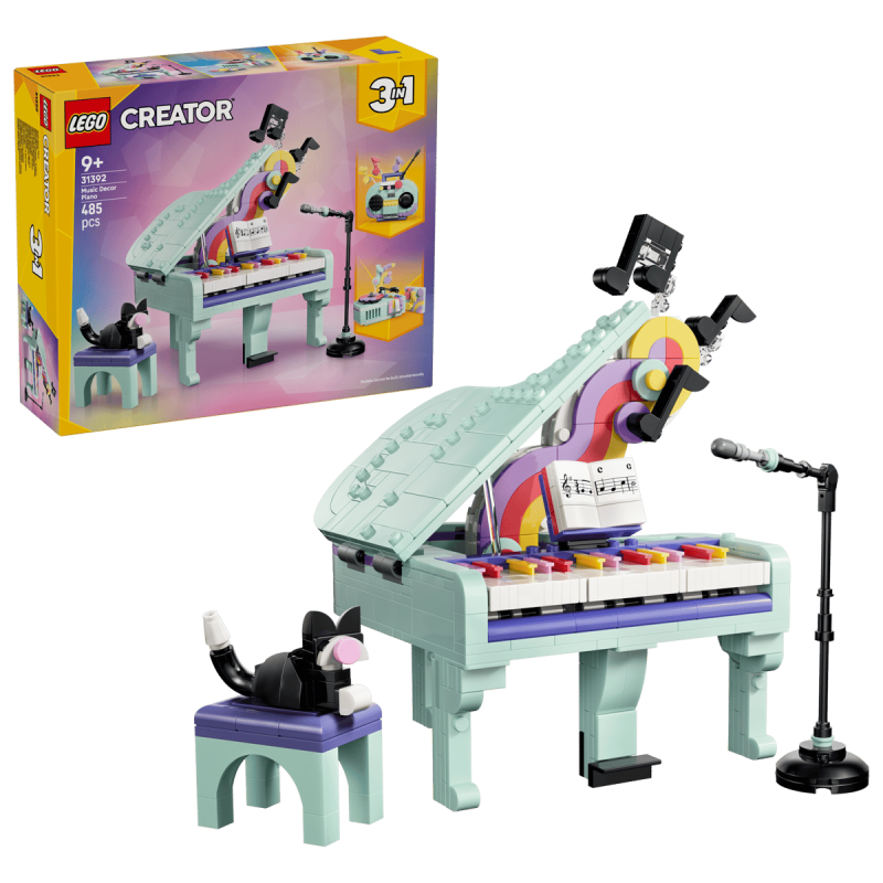 LEGO Creator Piano Musical Decorativo con Gato 31392 De LEGO