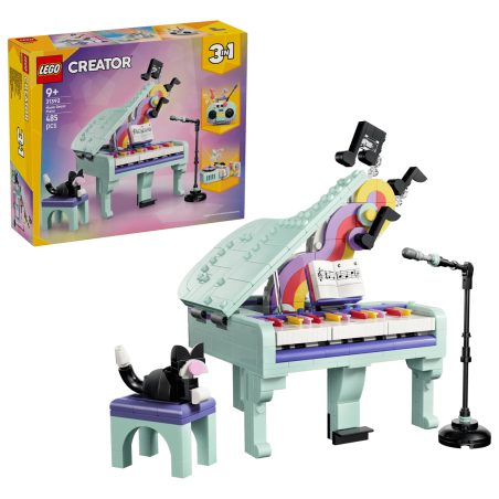LEGO Creator Piano Musical Decorativo con Gato 31392 De LEGO
