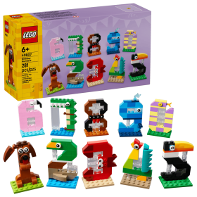 LEGO Números de Cumpleaños 40807 De LEGO