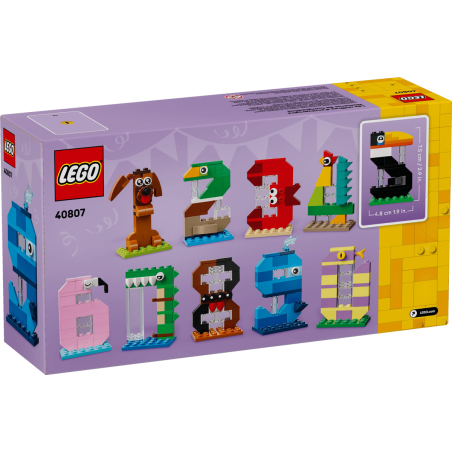 LEGO Números De Cumpleaños 40807