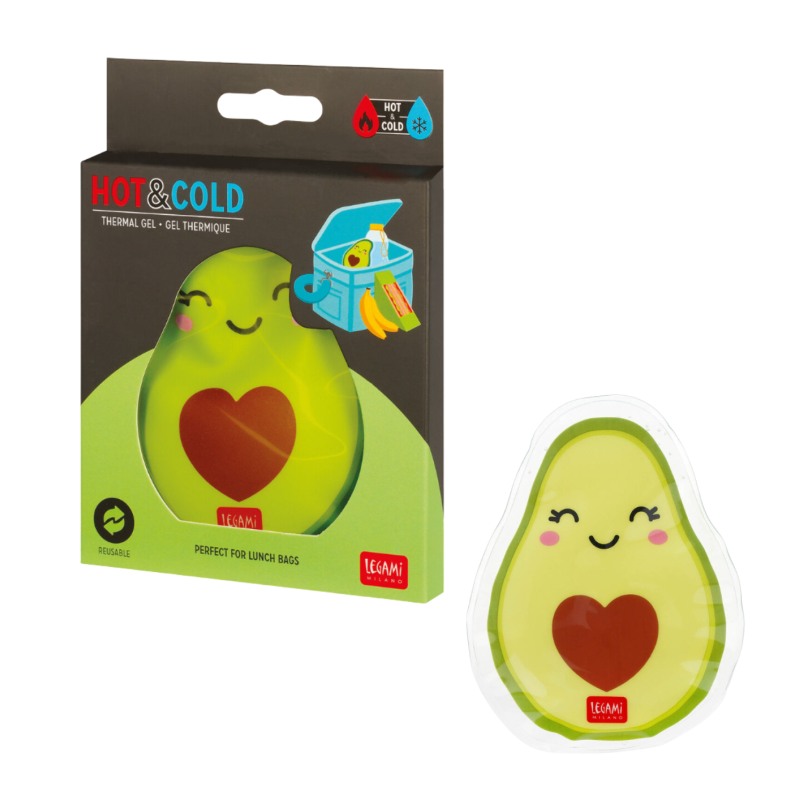 Bolsa Térmica De Gel Frío/Calor Aguacate De Legami