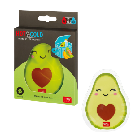 Bolsa Térmica De Gel Frío/Calor Aguacate De Legami