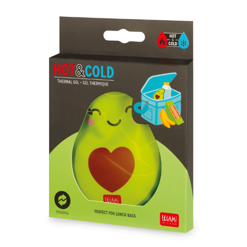 Bolsa Térmica De Gel Frío/Calor Aguacate