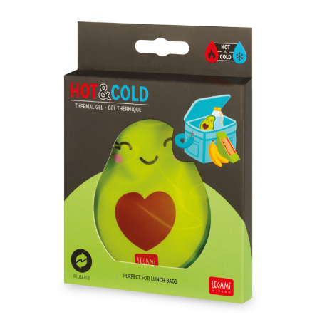 Bolsa Térmica De Gel Frío/Calor Aguacate