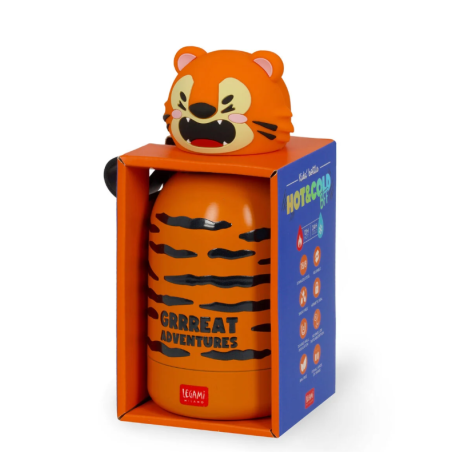 Botella Térmica Infantil Tigre 310 Ml De Legami