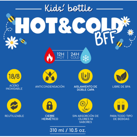 Botella Térmica Infantil Mariquita 310 Ml