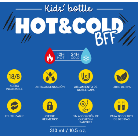 Botella Térmica Infantil Tigre 310 Ml