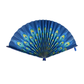 Abanico De Papel Pavo Real De Legami