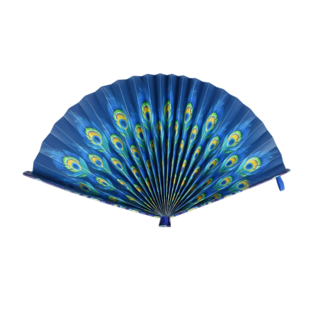 Abanico De Papel Pavo Real De Legami