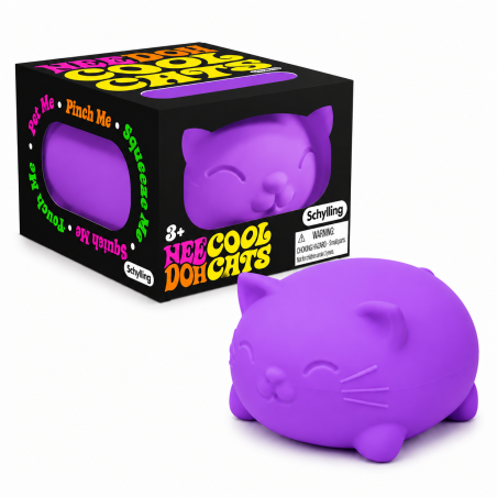 Needoh Gato Squeeze 6 Cm Surtido